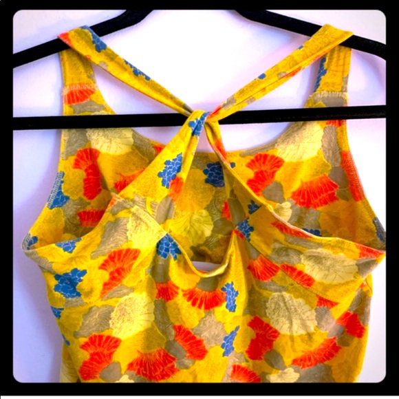 The North Face Floral Racerback Workout Tank M - Picture 4 of 7